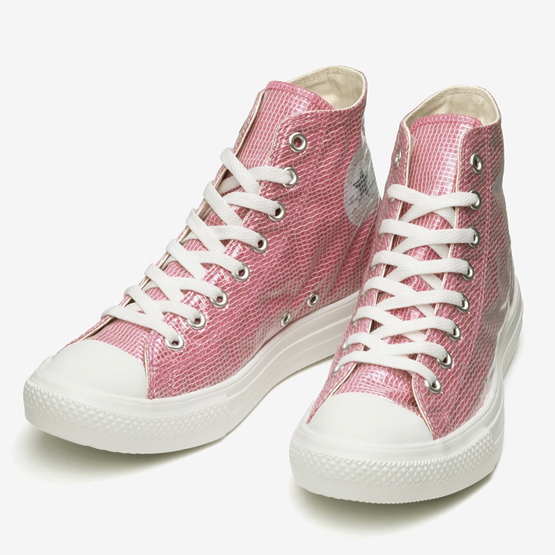 アッパーに透明のPVC素材を重ねた軽量 コンバース オールスター「ALL STAR LIGHT CLEARLAYER HI」が3月発売 (CONVERSE)