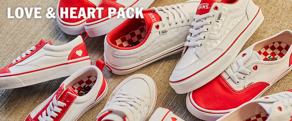 VANSから“Love”と“Heart”をテーマにした「LOVE & HEART PACK」が2/11 発売 (バンズ ラブ アンド ハート パック)