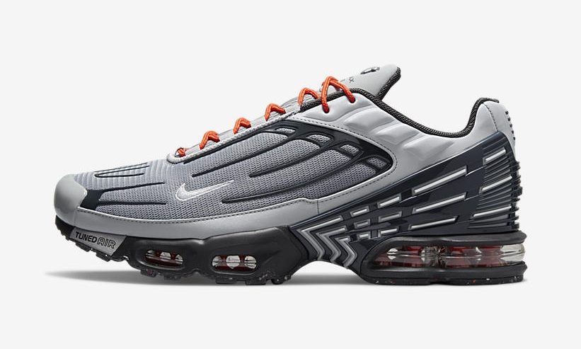 ナイキ エア マックス プラス 3 “グレー/ネイビー/オレンジ” (NIKE AIR MAX PLUS III “Grey/Navy/Orange”) [DM2560-001]