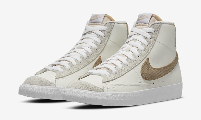 ナイキ ブレーザー ミッド 77 “ホワイト/グレー/ベージュ” (NIKE BLAZER MID 77 “White/Grey/Beige”) [DH4106-100]