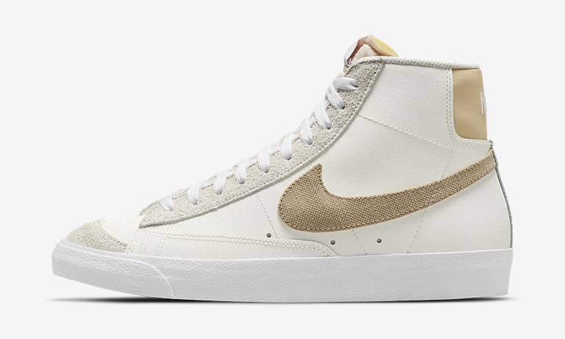 ナイキ ブレーザー ミッド 77 “ホワイト/グレー/ベージュ” (NIKE BLAZER MID 77 “White/Grey/Beige”) [DH4106-100]