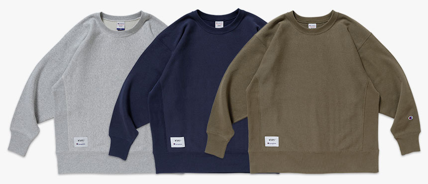 WTAPS × Champion コラボレーションが2/20 発売 (ダブルタップス チャンピオン)