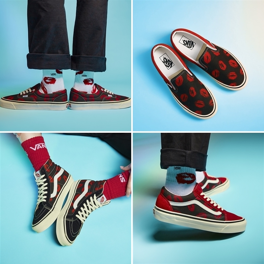 リップマークを散りばめた VANS “ANAHEIM FACTORY PACK/Hotlips” 2021 S/S (バンズ “アナハイム ファクトリー パック” 2021年 春夏)