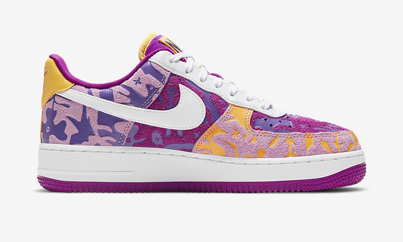 ナイキ ウィメンズ エア フォース 1 07 ロー “レッドプラム” (NIKE WMNAS AIR FORCE 1 07 LOW “The Enduring Spirit Of Mexican Women”) [DD5516-584]