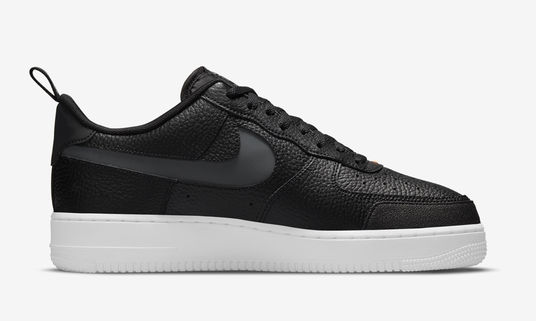 ナイキ エア フォース 1 ロー “ブラック/オレンジ” (NIKE AIR FORCE 1 LOW “Black/Orange”) [DJ6887-001]