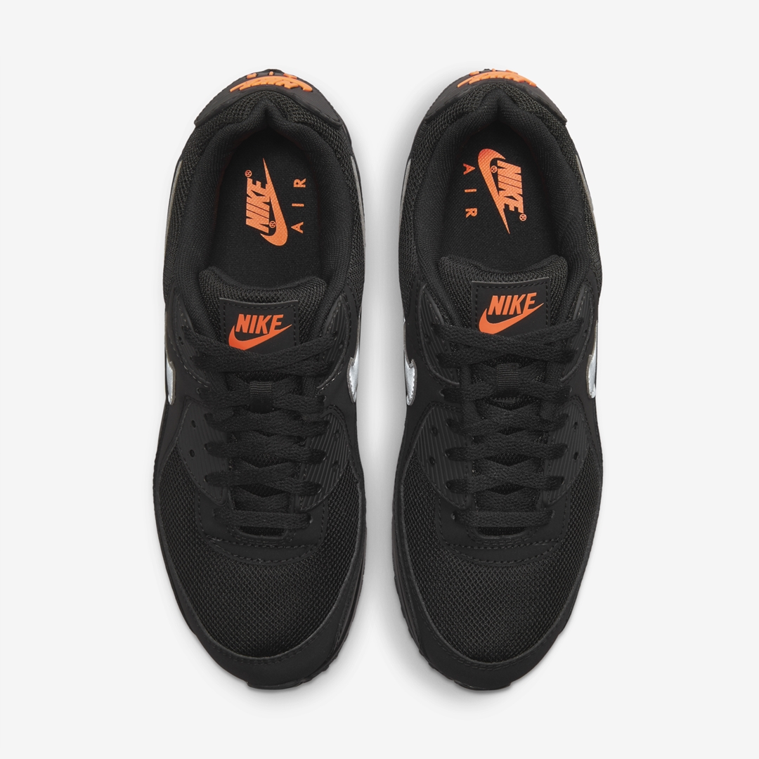 ナイキ エア マックス 90 “ブラック/オレンジ” “ネイビー/ホワイト” (NIKE AIR MAX 90 “Black/Orange” “Navy/White”) [DJ6881-001,400]