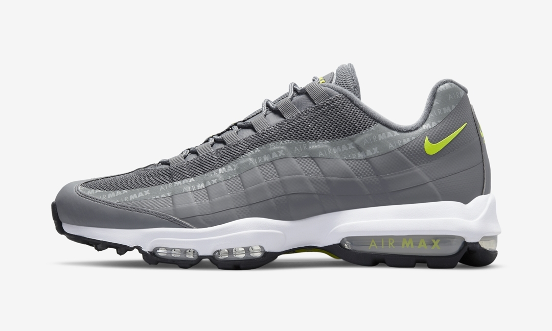 ナイキ エア マックス 95 ウルトラ “グレー/ボルト” (NIKE AIR MAX 95 ULTRA “Grey/Volt”) [DM2815-002]