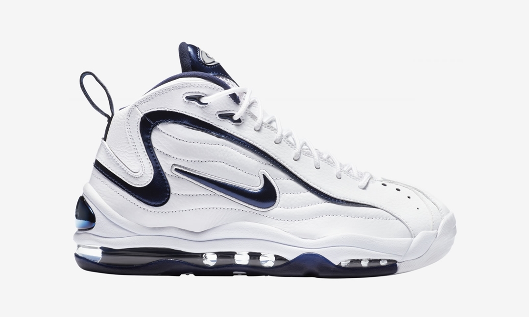 ナイキ エア トータル マックス アップテンポ “ホワイト/ミッドナイトネイビー” (NIKE AIR TOTAL MAX UPTEMPO “White/Midnight Navy”) [CZ2198-100]