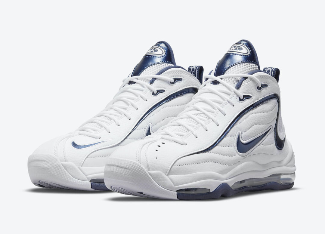 ナイキ エア トータル マックス アップテンポ “ホワイト/ミッドナイトネイビー” (NIKE AIR TOTAL MAX UPTEMPO “White/Midnight Navy”) [CZ2198-100]