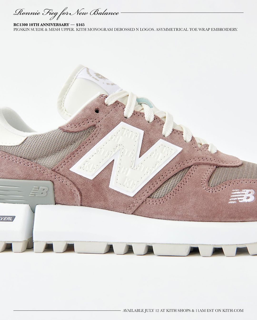 【7/12 発売】KITH RONNIE FIEG × New Balance RC1300 3カラー (キス ニューバランス M1300)