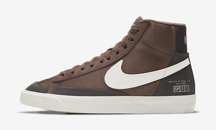 ナイキ ブレーザー ミッド 77 “コーヒー/ブラウン/マホガニー” (NIKE BLAZER MID 77 “Coffee/Fauna Brown/Mahogany”) [DD5332-244]