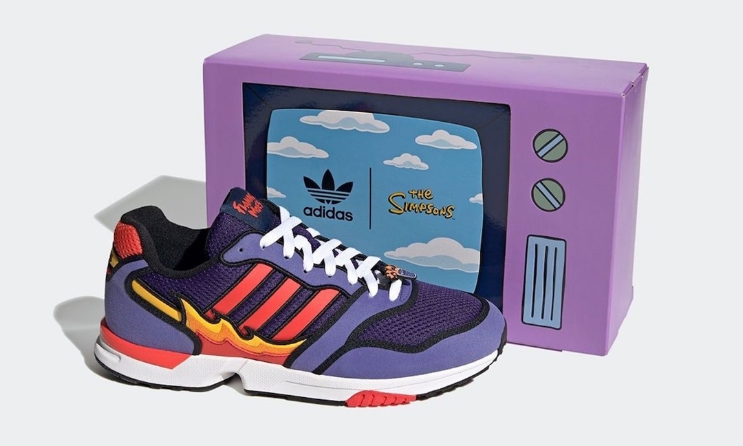 Simpsons x adidas Originals ZX 1000 “Flaming Moe’s” (シンプソンズ アディダス オリジナルス ゼットエックス 1000) [H05790]