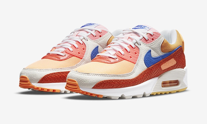 ナイキ ウィメンズ エア マックス 90 “キャンプファイヤーオレンジ” (NIKE WMNS AIR MAX 90 “Campfire Orange”) [DJ8517-800]