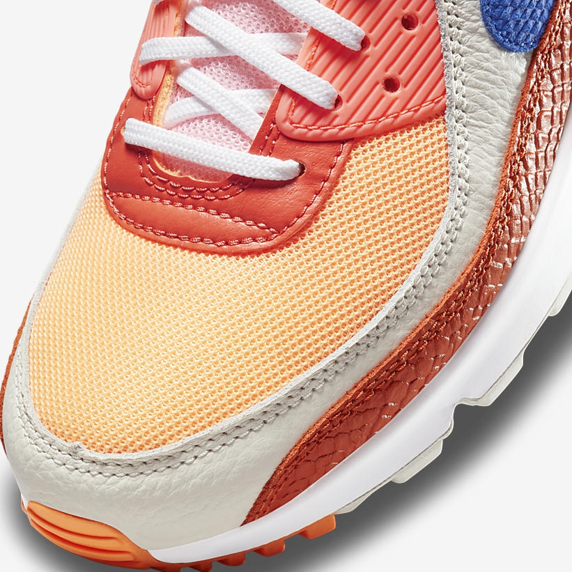 ナイキ ウィメンズ エア マックス 90 “キャンプファイヤーオレンジ” (NIKE WMNS AIR MAX 90 “Campfire Orange”) [DJ8517-800]