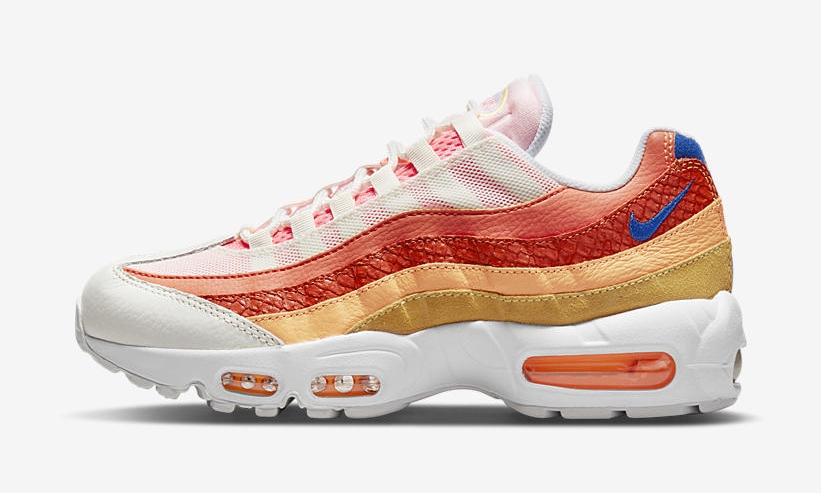 ナイキ ウィメンズ エア マックス 95 “キャンプファイヤーオレンジ” (NIKE WMNS AIR MAX 95 “Campfire Orange”) [DJ6906-800]