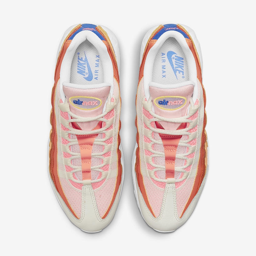 ナイキ ウィメンズ エア マックス 95 “キャンプファイヤーオレンジ” (NIKE WMNS AIR MAX 95 “Campfire Orange”) [DJ6906-800]