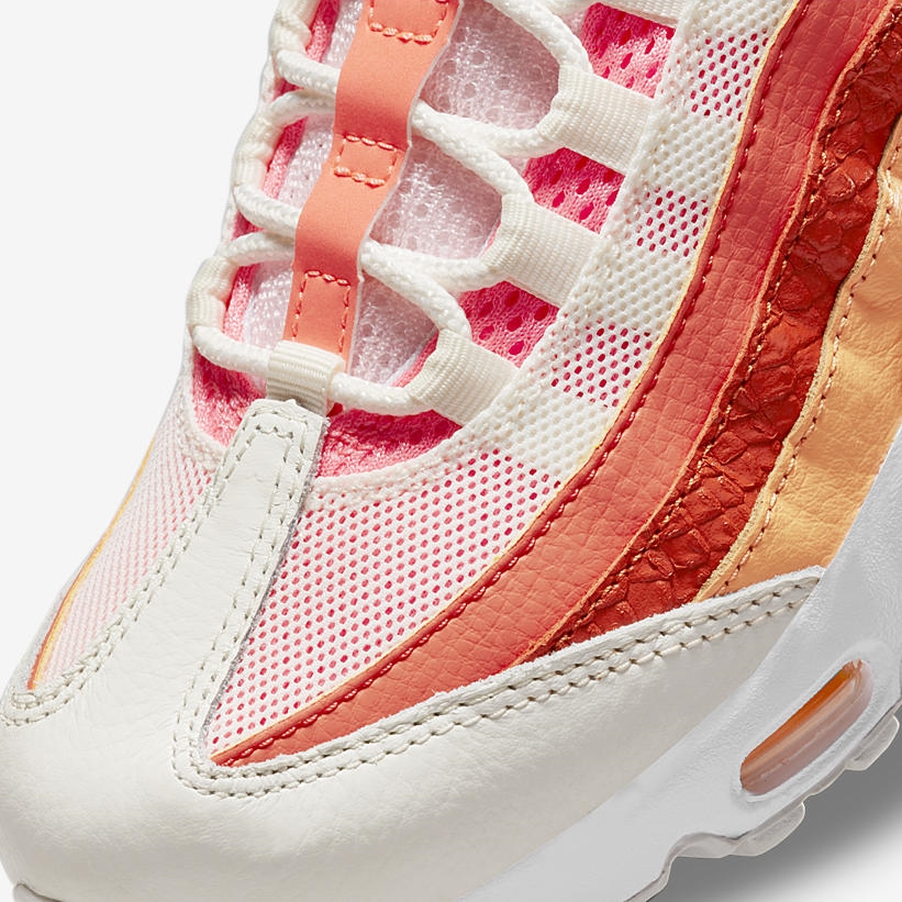 ナイキ ウィメンズ エア マックス 95 “キャンプファイヤーオレンジ” (NIKE WMNS AIR MAX 95 “Campfire Orange”) [DJ6906-800]