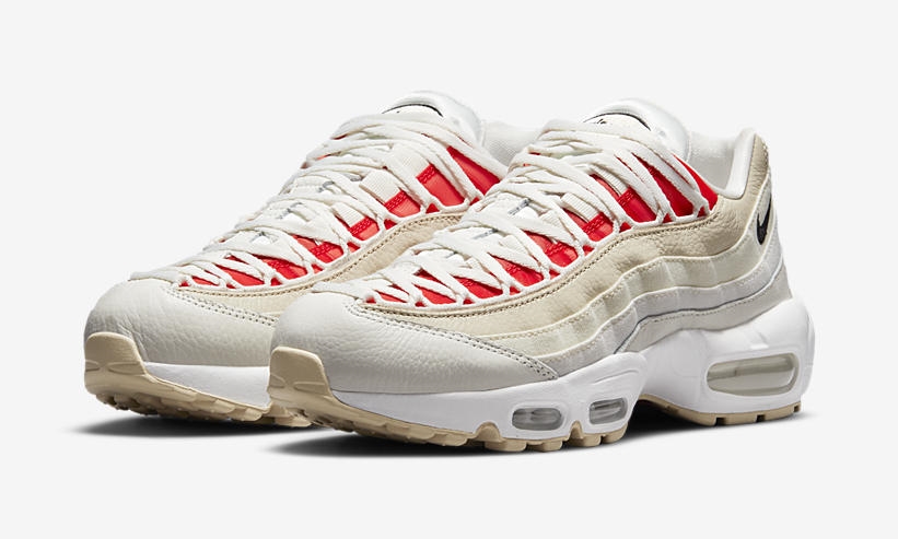 ナイキ ウィメンズ エア マックス 95 “ダブルレース/セイル” (NIKE WMNS AIR MAX 95 “Double Lace/Sail”) [DJ6903-100]