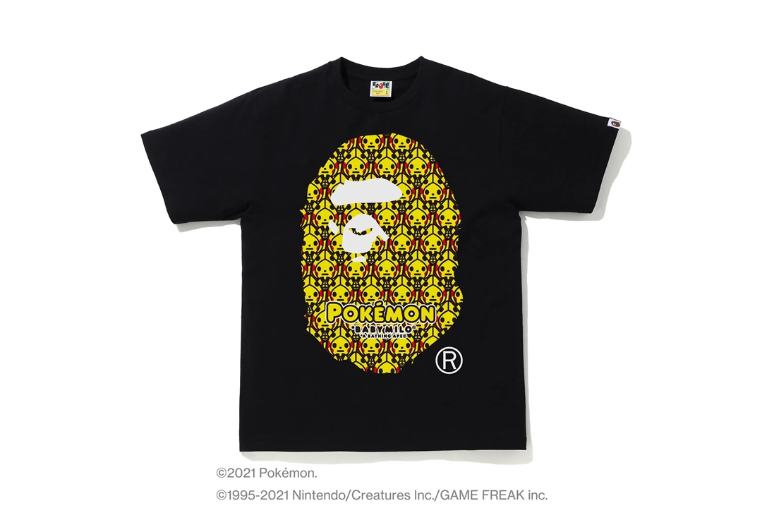 ポケモン × ア ベイシング エイプ 最新コラボTEE 5型が2/21 発売 (Pokemon A BATHING APE)