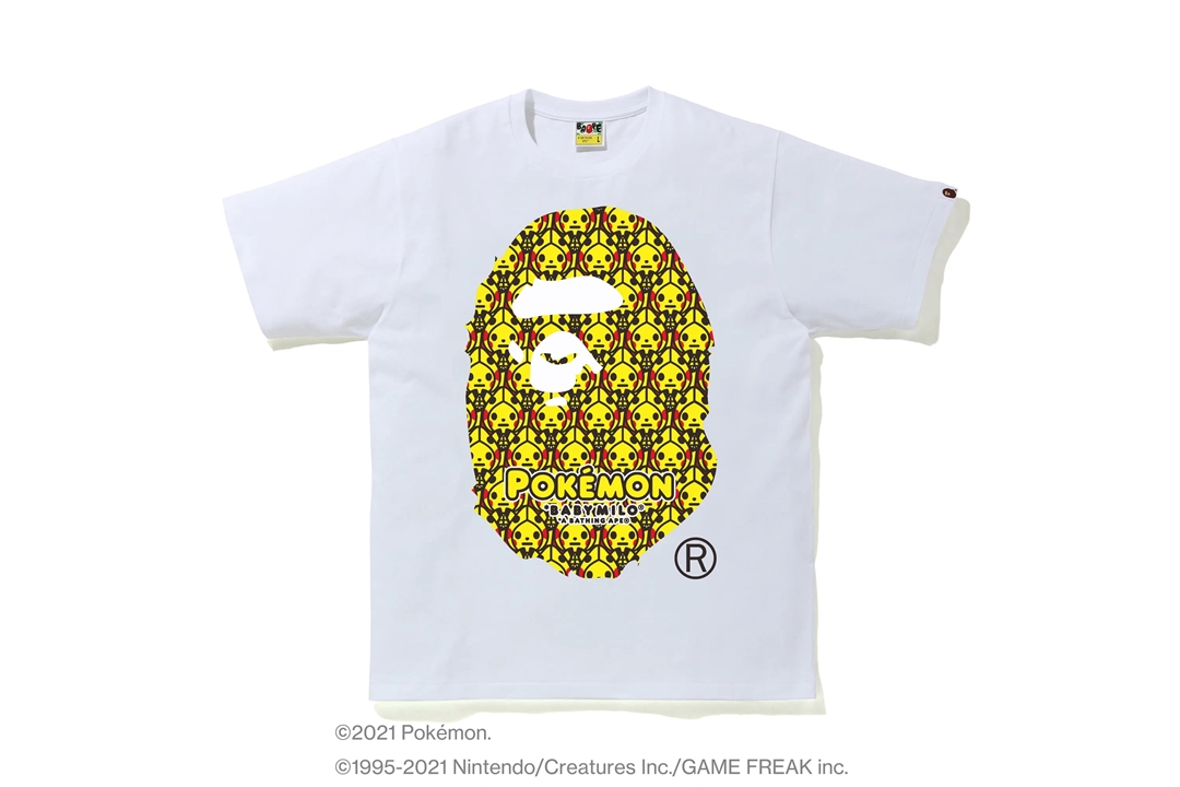 ポケモン × ア ベイシング エイプ 最新コラボTEE 5型が2/21 発売 (Pokemon A BATHING APE)