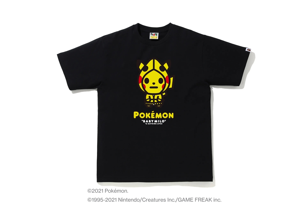 ポケモン × ア ベイシング エイプ 最新コラボTEE 5型が2/21 発売 (Pokemon A BATHING APE)