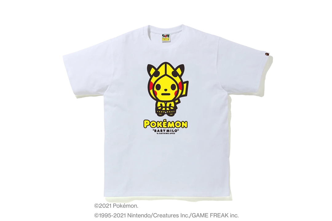 ポケモン × ア ベイシング エイプ 最新コラボTEE 5型が2/21 発売 (Pokemon A BATHING APE)