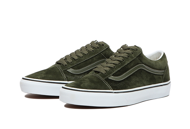 VANS オールドスクールピッグスウェードHEIQ ECO DRY 22.5cm