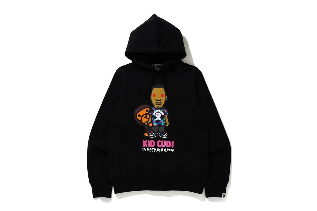 A BATHING APE × KID CUDIとタッグ！コラボアイテムが2/20 発売 (ア ベイシング エイプ キッド・カディ)