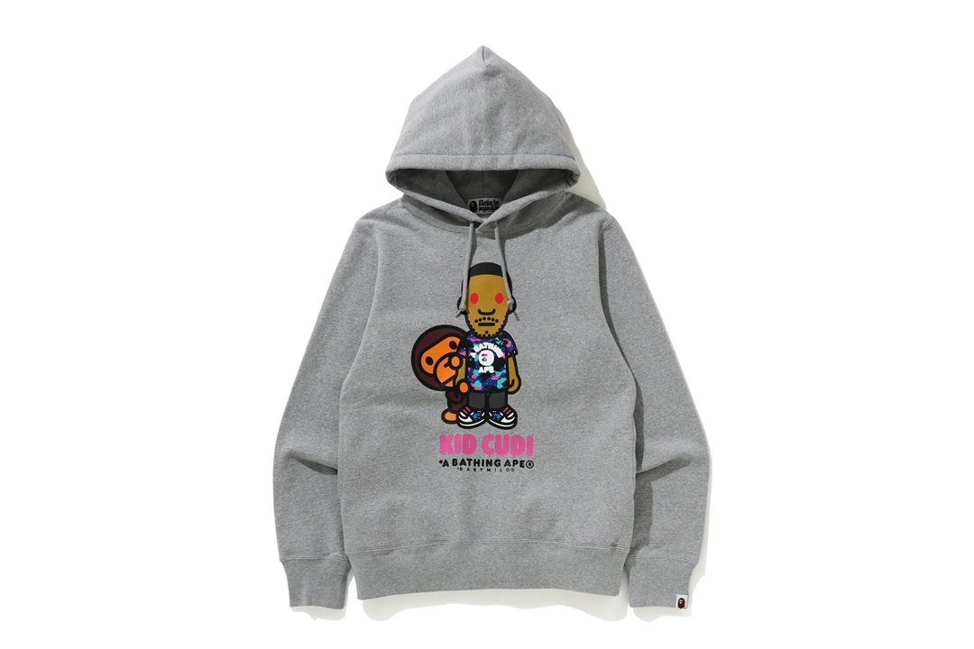 A BATHING APE × KID CUDIとタッグ！コラボアイテムが2/20 発売 (ア ベイシング エイプ キッド・カディ)