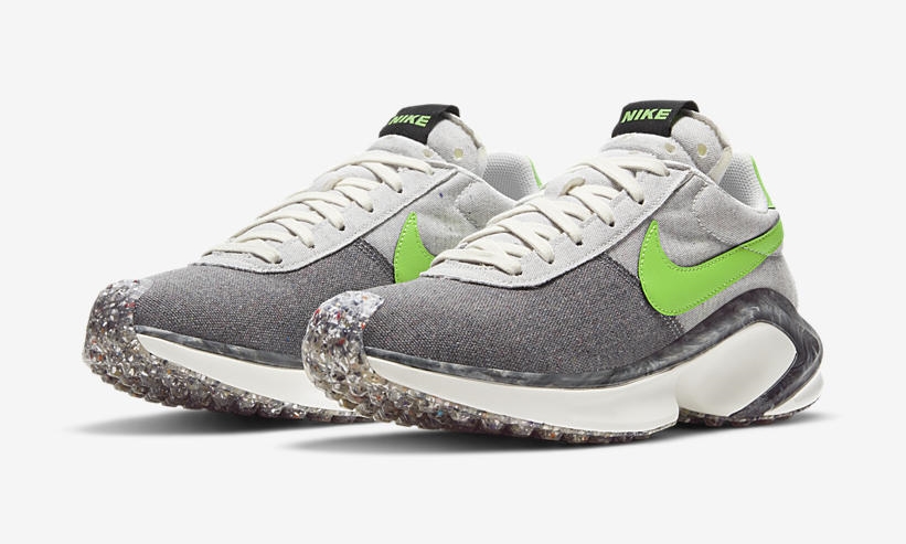 ナイキ D/MS/X ワッフル “スモークグレー/ミーングリーン” (NIKE D/MS/X WAFFLE “Smoke Grey/Mean Green”) [CW6914-001]