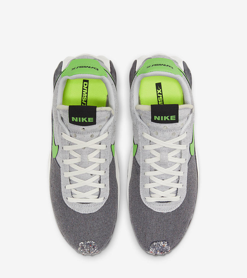 ナイキ D/MS/X ワッフル “スモークグレー/ミーングリーン” (NIKE D/MS/X WAFFLE “Smoke Grey/Mean Green”) [CW6914-001]