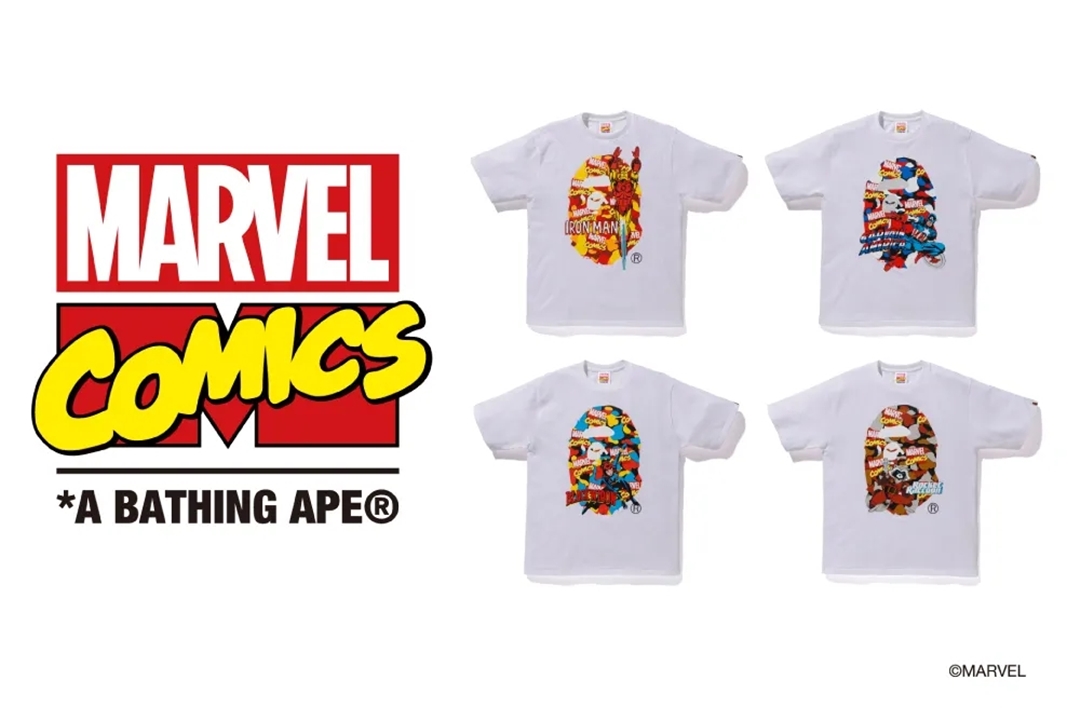 A BATHING APE × MARVEL Collectionが2/23 発売 (ア ベイシング エイプ マーベル)