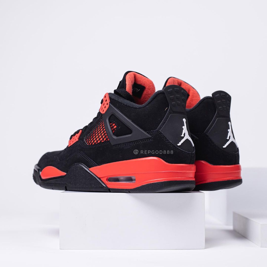 【国内 1/29 発売】ナイキ エア ジョーダン 4 レトロ “ブラック/ホワイト/レッド” (NIKE AIR JORDAN 4 RETRO “Black/White/Red”) [CT8527-016]