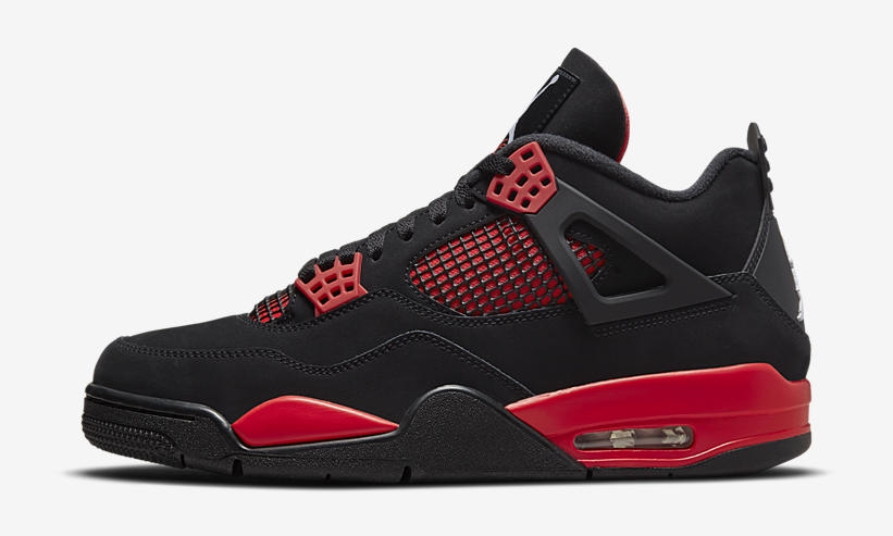 【国内 1/29 発売】ナイキ エア ジョーダン 4 レトロ “ブラック/ホワイト/レッド” (NIKE AIR JORDAN 4 RETRO “Black/White/Red”) [CT8527-016]