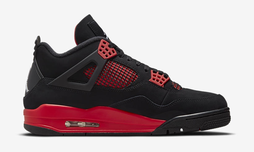 【国内 1/29 発売】ナイキ エア ジョーダン 4 レトロ “ブラック/ホワイト/レッド” (NIKE AIR JORDAN 4 RETRO “Black/White/Red”) [CT8527-016]