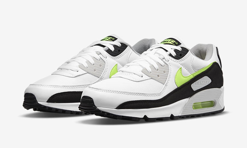 ナイキ エア マックス 90 “ホワイト/ホットライム” (NIKE AIR MAX 90 “White/Hot Lime”) [CZ1846-100]