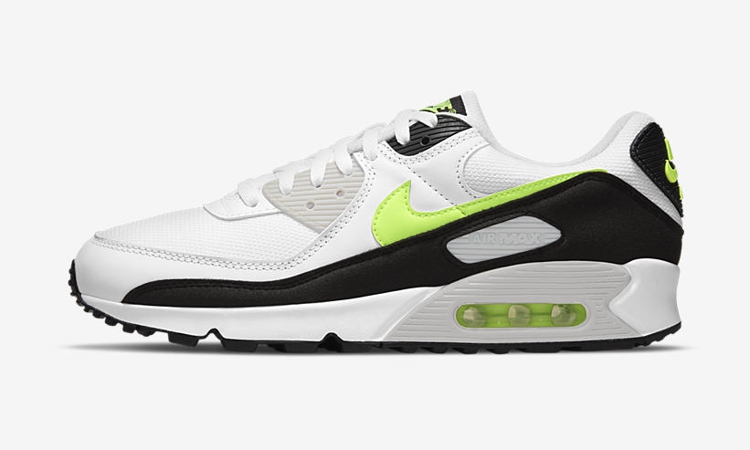 ナイキ エア マックス 90 “ホワイト/ホットライム” (NIKE AIR MAX 90 “White/Hot Lime”) [CZ1846-100]