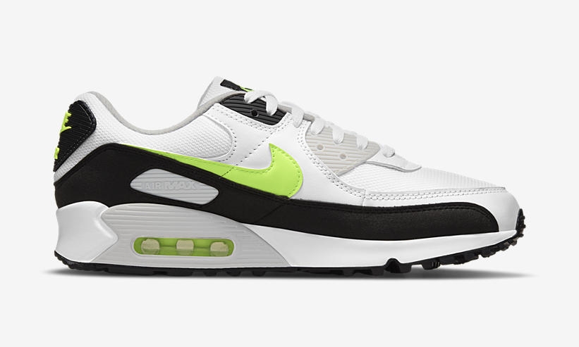 ナイキ エア マックス 90 “ホワイト/ホットライム” (NIKE AIR MAX 90 “White/Hot Lime”) [CZ1846-100]