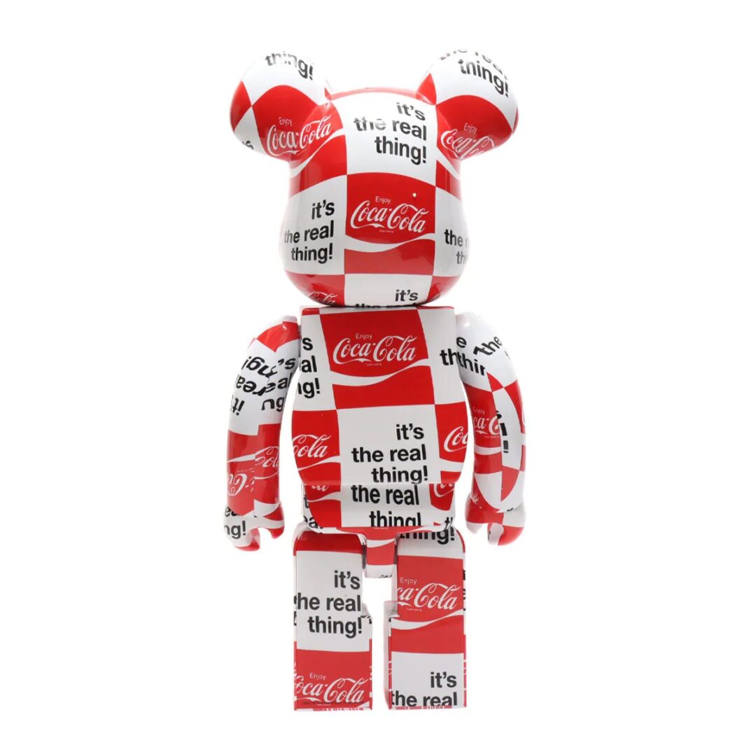 2/27 発売！BE@RBRICK atmos × Coca-Cola 1000% CHECKERBOARD (ベアブリック アトモス コカ・コーラ)