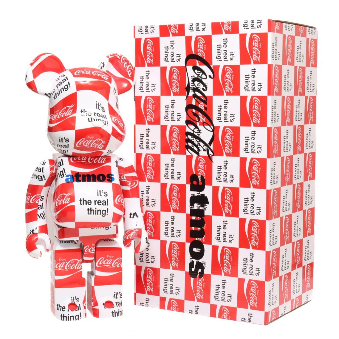 2/27 発売！BE@RBRICK atmos × Coca-Cola 1000% CHECKERBOARD (ベアブリック アトモス コカ・コーラ)