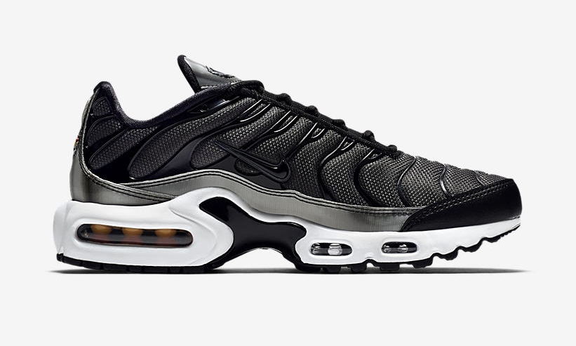 ナイキ ウィメンズ エア マックス プラス “ブラック/アンスラサイト/ホワイト” (NIKE WMNS AIR MAX PLUS “Black/Anthracite/White”) [862201-003]