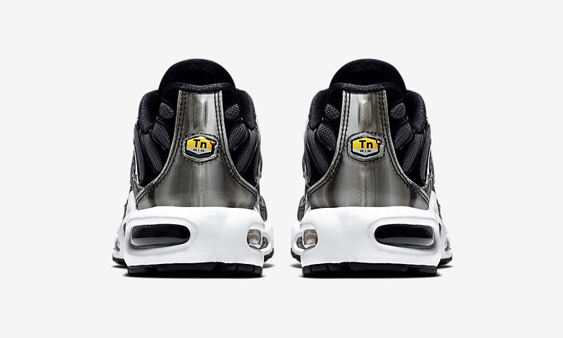 ナイキ ウィメンズ エア マックス プラス “ブラック/アンスラサイト/ホワイト” (NIKE WMNS AIR MAX PLUS “Black/Anthracite/White”) [862201-003]