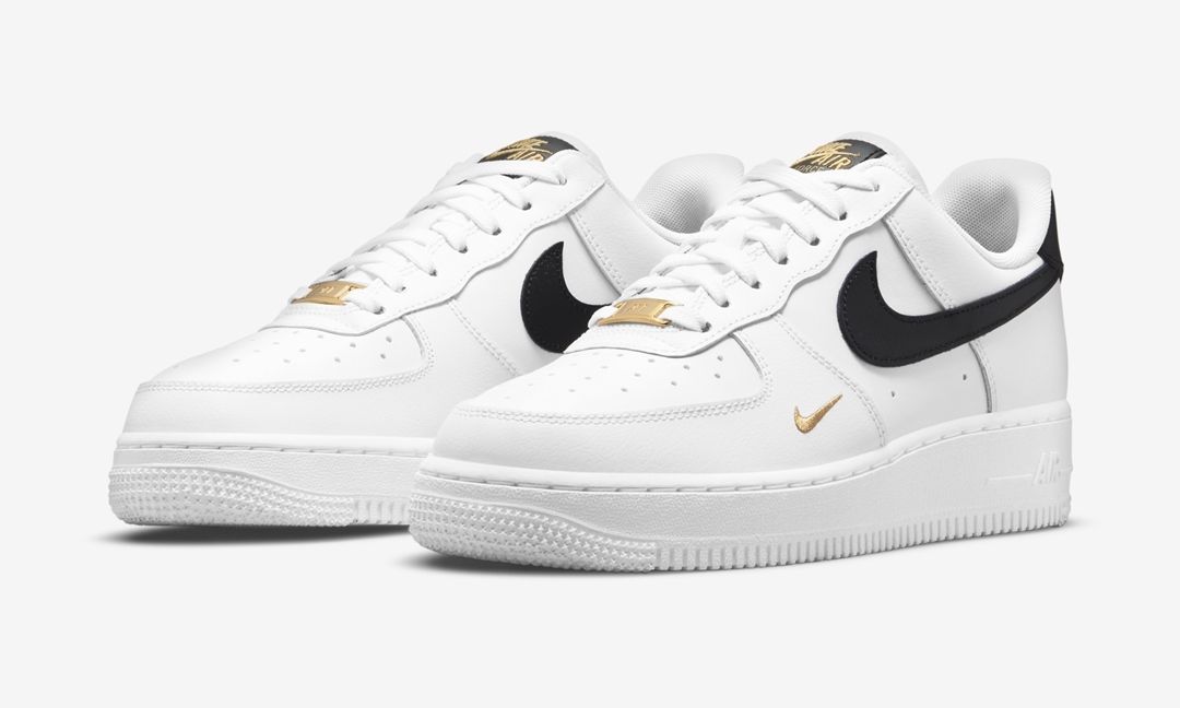 ナイキ エア フォース 1 ロー “ホワイト/ブラック/ゴールド” (NIKE AIR FORCE 1 LOW “White/Black/Gold”) [CZ0270-102]