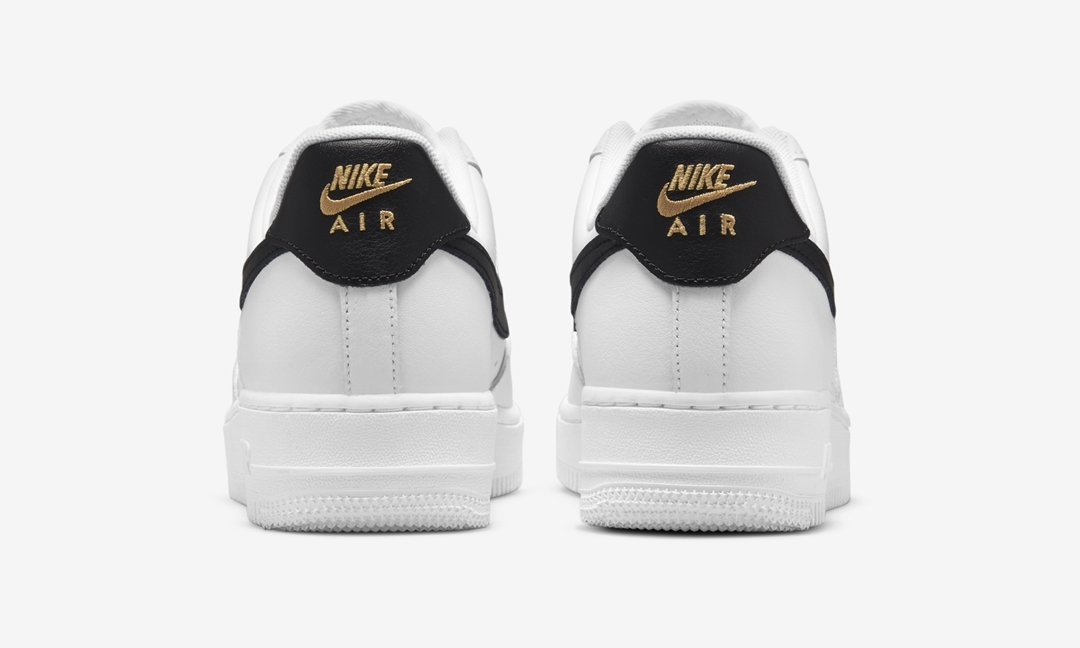 ナイキ エア フォース 1 ロー “ホワイト/ブラック/ゴールド” (NIKE AIR FORCE 1 LOW “White/Black/Gold”) [CZ0270-102]