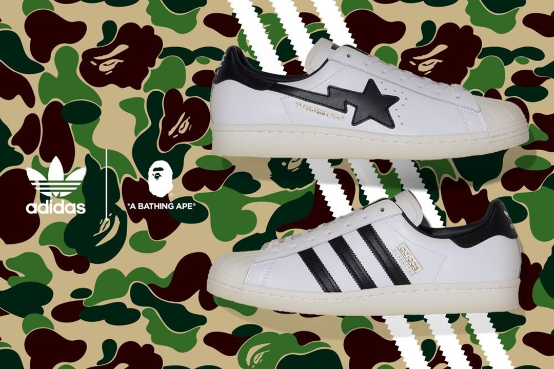 A BATHING APE × adidas Originals “SuperStar” 2021 S/S コレクションが2/27 発売 (ア ベイシング エイプ アディダス オリジナルス スーパースター)