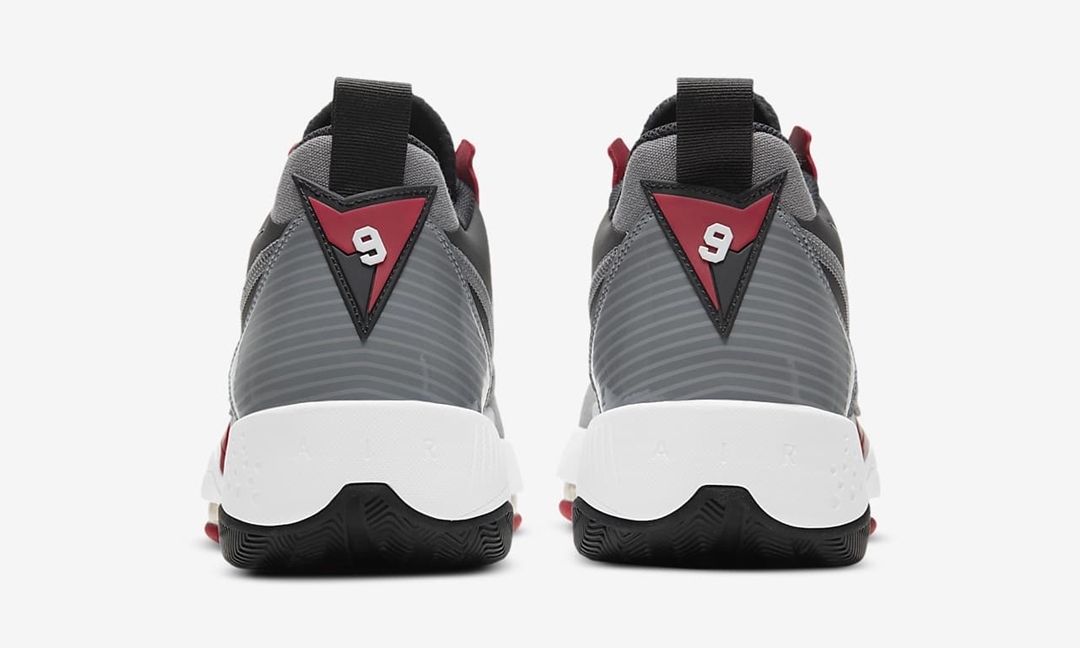 ナイキ ジョーダン ズーム 92 “スモークグレー/ジムレッド/ホワイト/ブラック” (NIKE JORDAN ZOOM 92 “Smoke Grey/Gym Red/White/Black”) [CK9183-006]