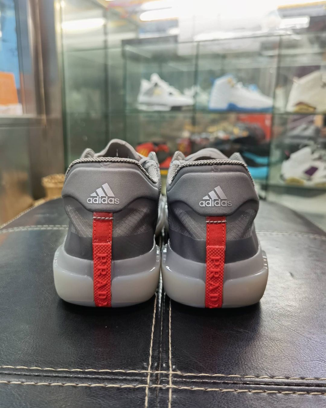 【リーク】プラダ × アディダス 最新コラボ「THE A+P LUNA ROSSA 21」 Grey (PRADA adidas Originals)