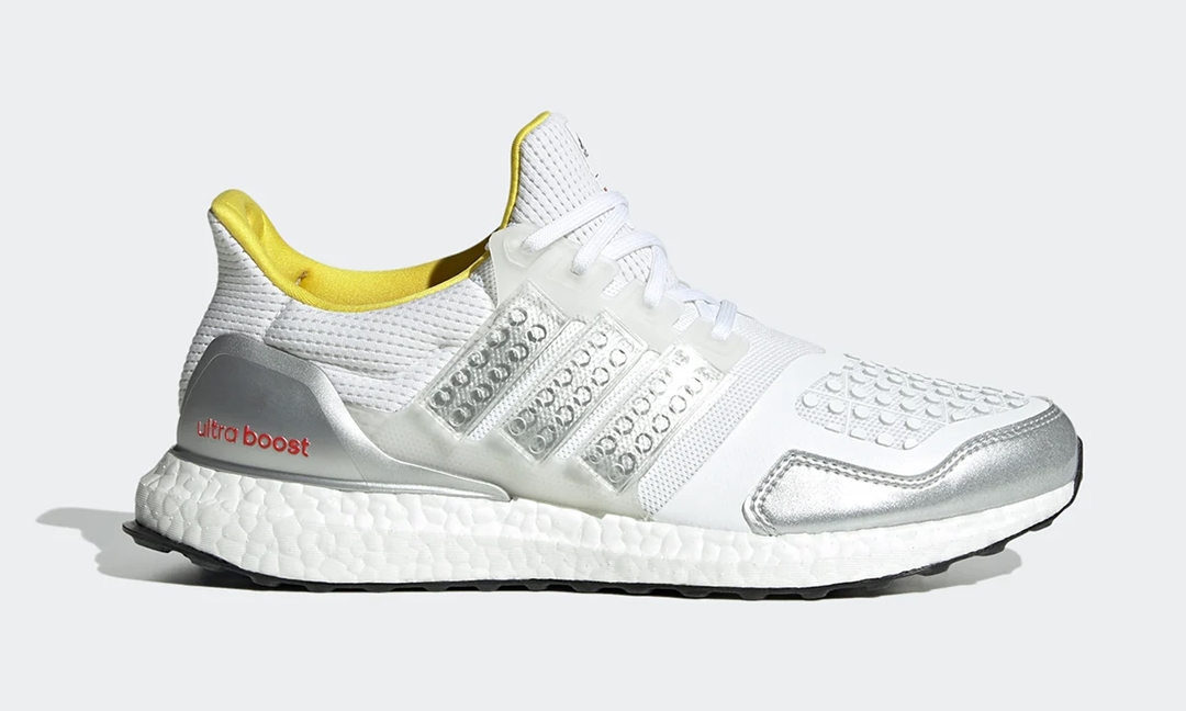 海外 4/8 発売！LEGO x adidas ULTRA BOOST DNA “White/Silver/Yellow” (レゴ アディダス ウルトラ ブースト DNA “ホワイト/シルバー/イエロー”) [FY7690]