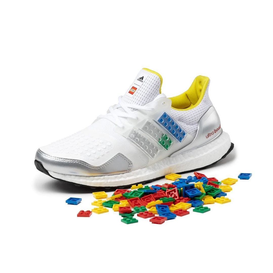 海外 4/8 発売！LEGO x adidas ULTRA BOOST DNA “White/Silver/Yellow” (レゴ アディダス ウルトラ ブースト DNA “ホワイト/シルバー/イエロー”) [FY7690]
