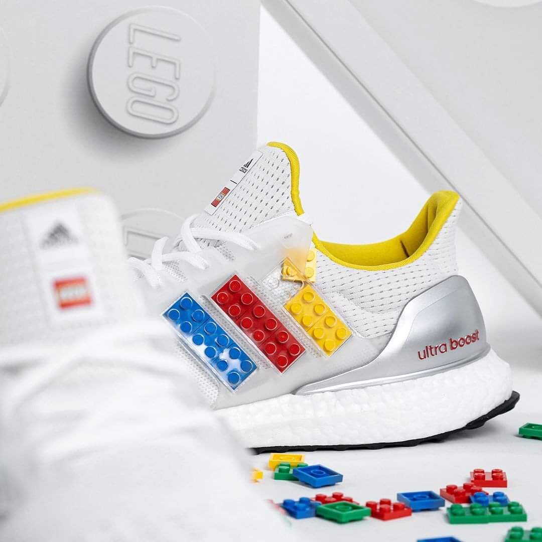 海外 4/8 発売！LEGO x adidas ULTRA BOOST DNA “White/Silver/Yellow” (レゴ アディダス ウルトラ ブースト DNA “ホワイト/シルバー/イエロー”) [FY7690]